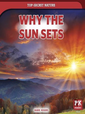 cover image of Why the Sun Sets